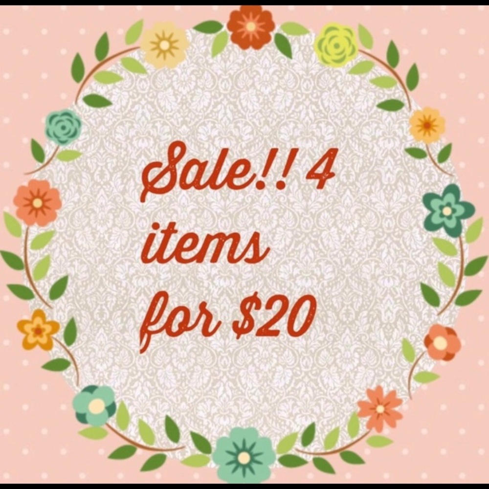 4 items for $20